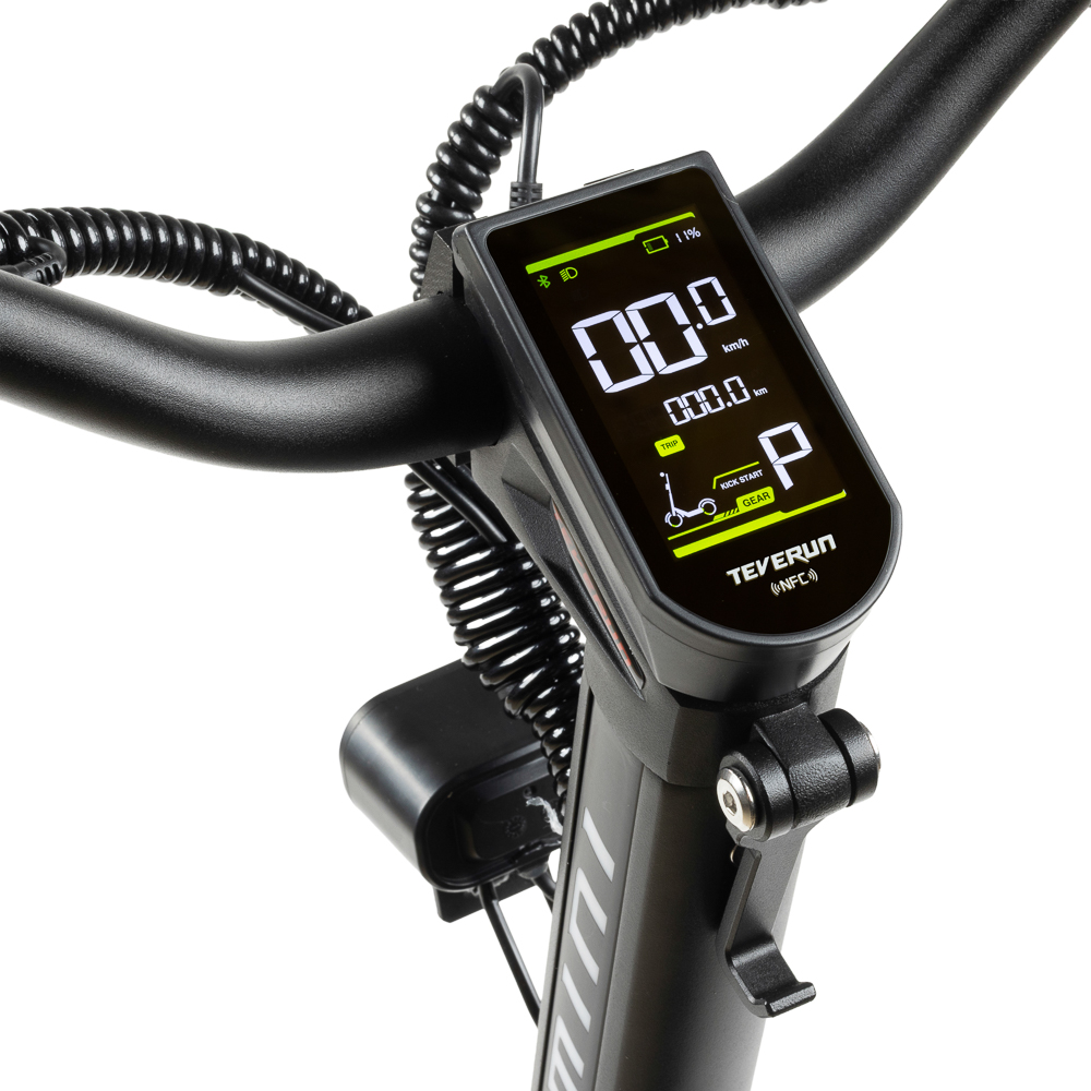 Teverun Blade Mini Pro 48 V, 27 Ah, 2x500 W (2 400 W) černý